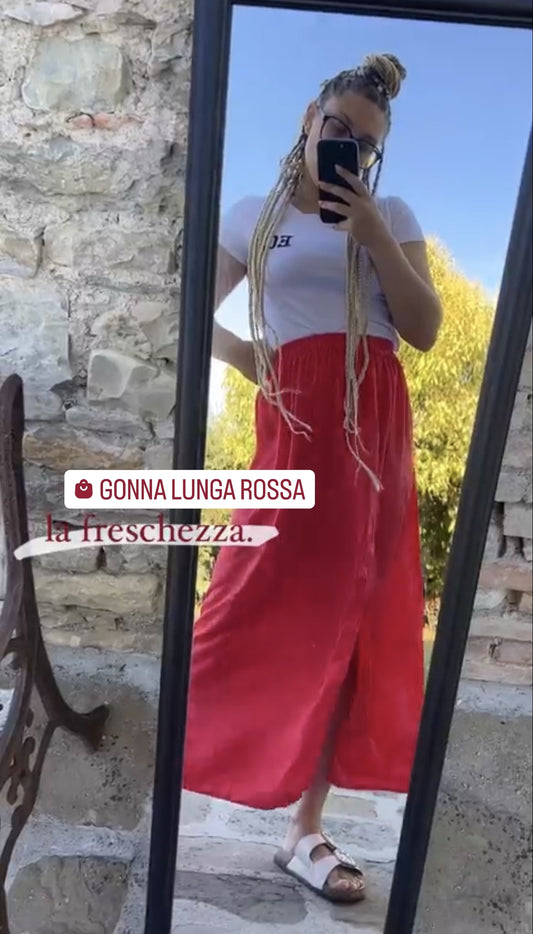 Gonna lunga Rossa