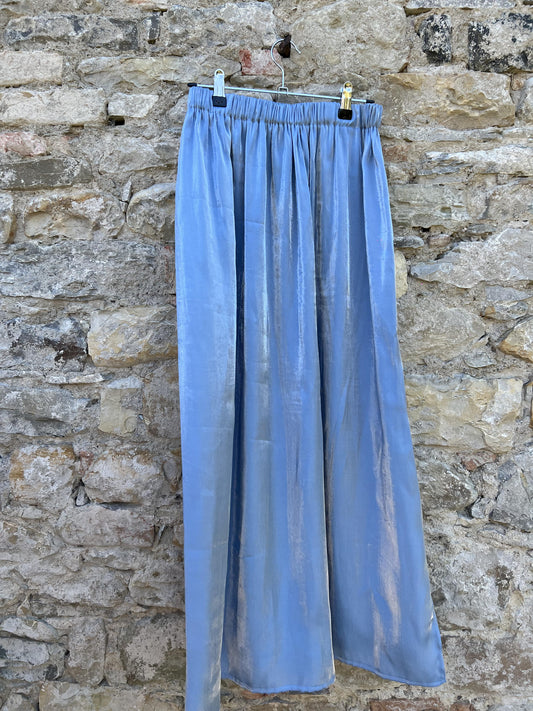 Gonna lunga azzurra
